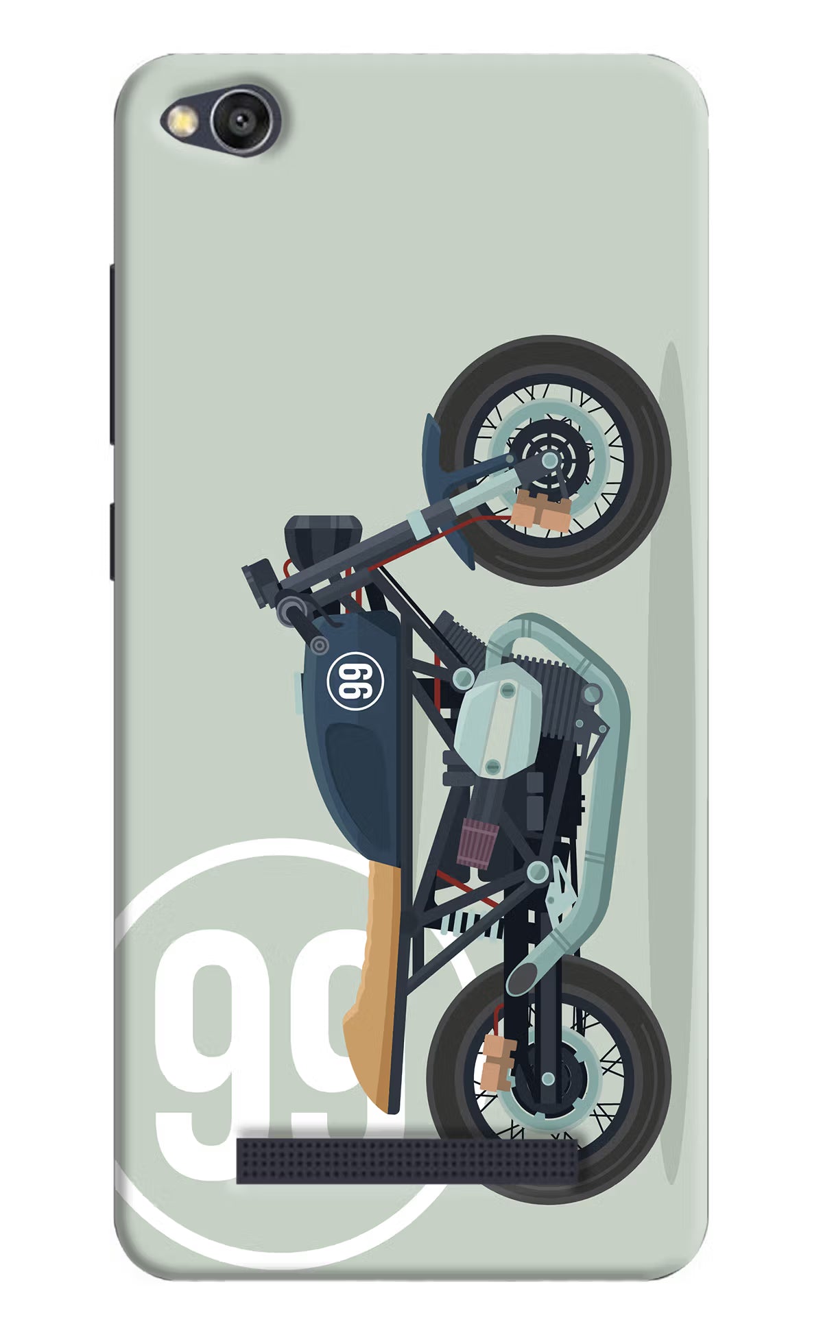 Classic Cafe Racer 99 Redmi 4A Hard Case Back Cover by Casekaro