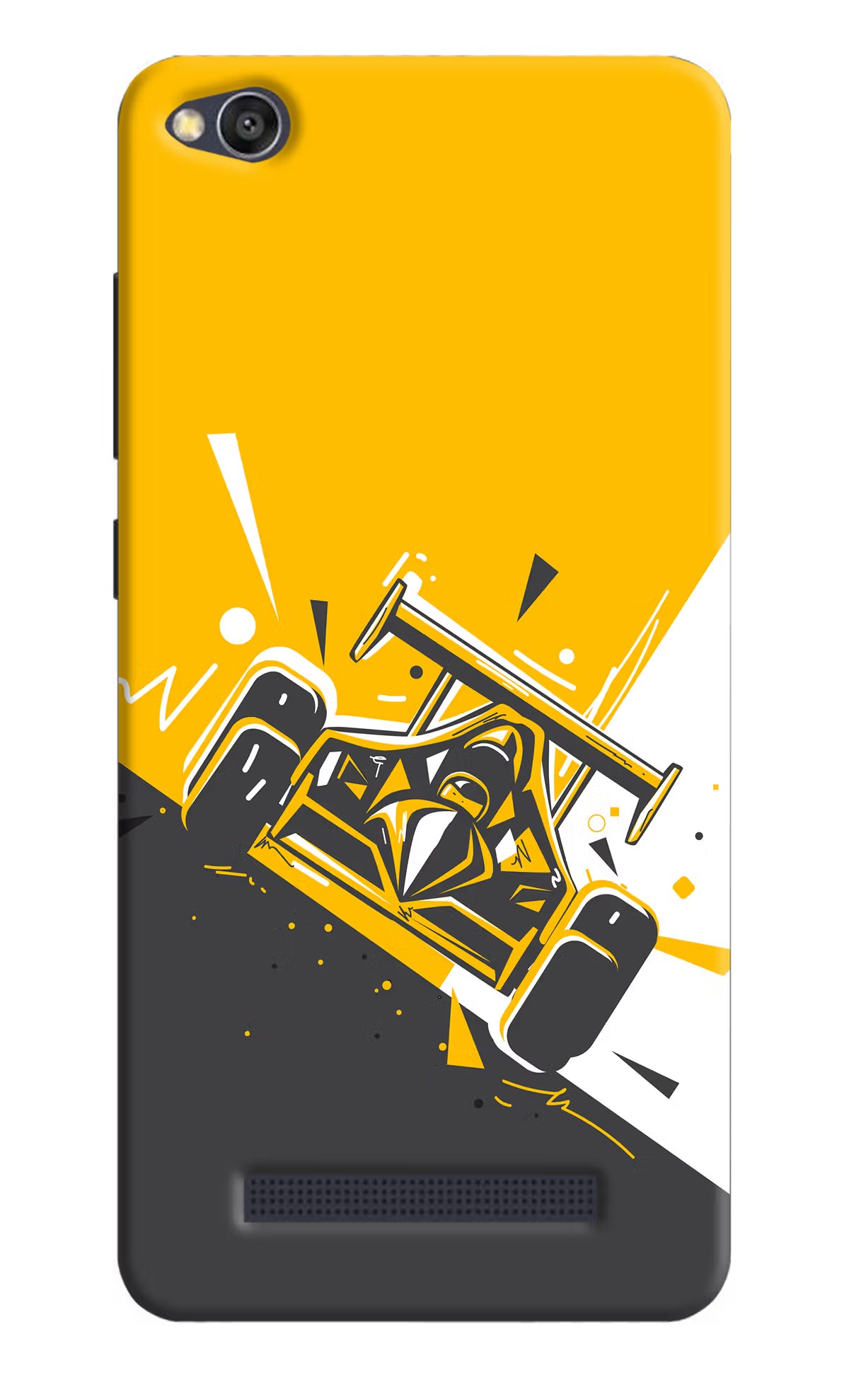 Track King Redmi 4A Hard Case Back Cover by Casekaro