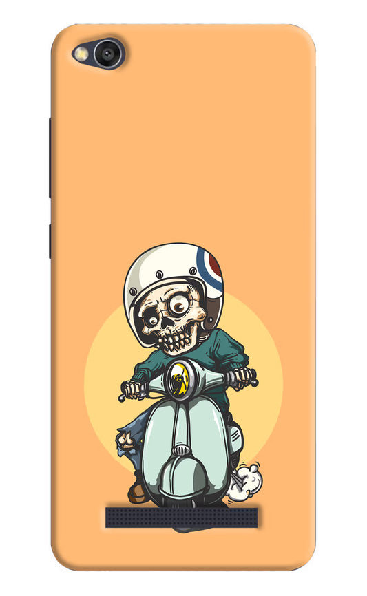 Undead Biker Redmi 4A Hard Case Back Cover by Casekaro