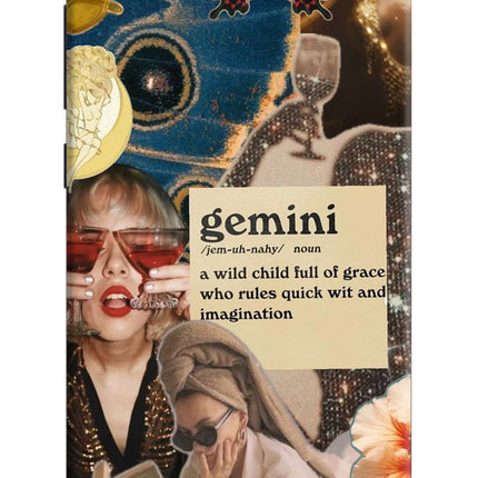 Gemini Zodiac Redmi 4A Hard Case Back Cover by Casekaro