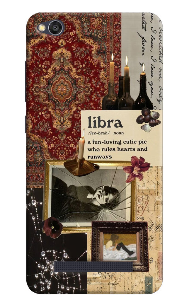 Libra Zodiac Redmi 4A Hard Case Back Cover by Casekaro