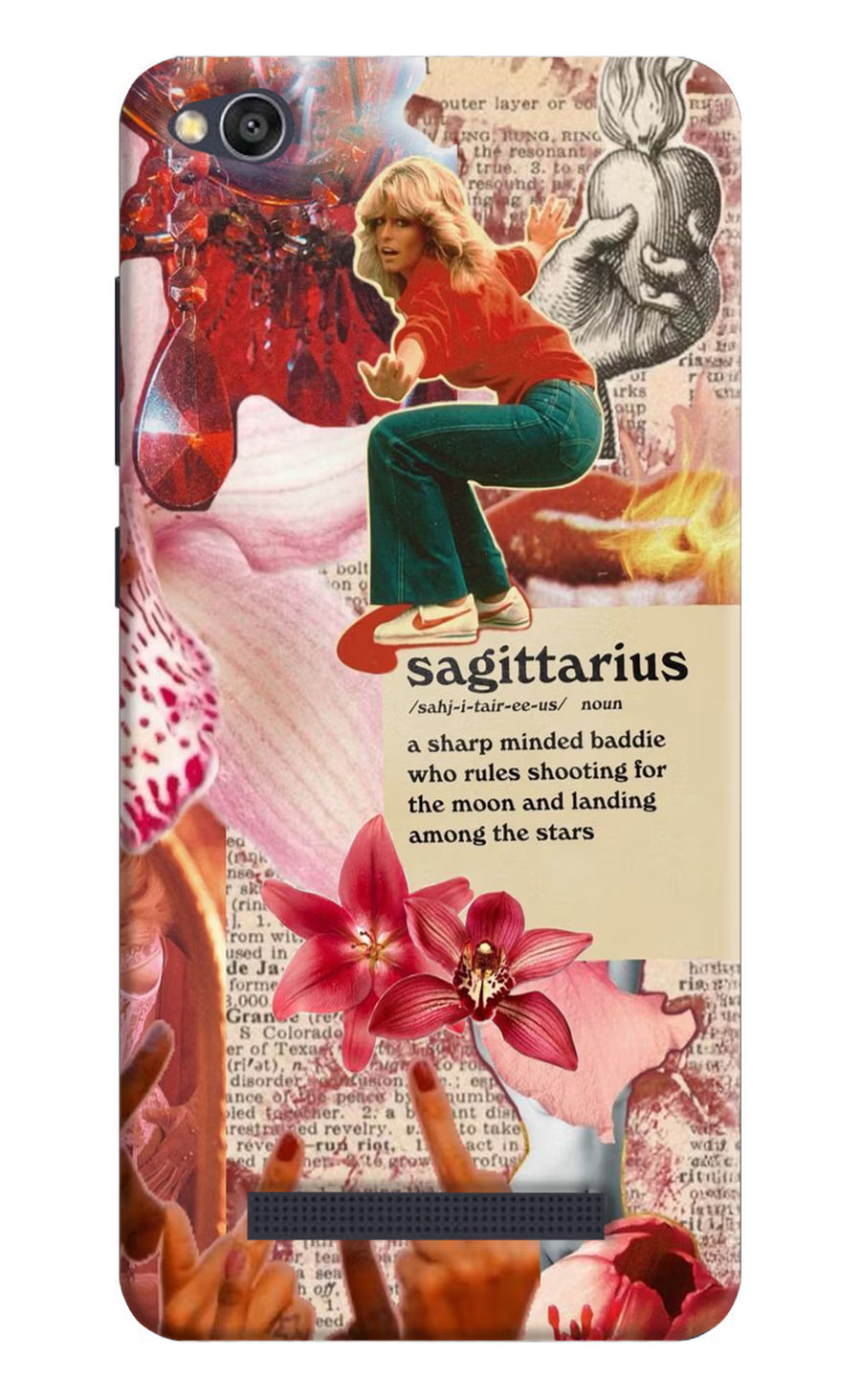 Sagittarius Zodiac Redmi 4A Back Cover, Hard case