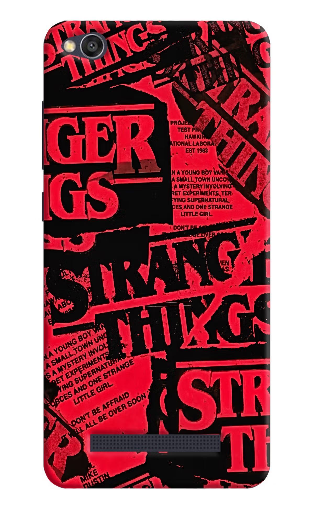 Ordinary Things Redmi 4A Hard Case Back Cover by Casekaro