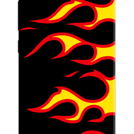 Side Sweep Flames Redmi 4A Hard Case Back Cover by Casekaro