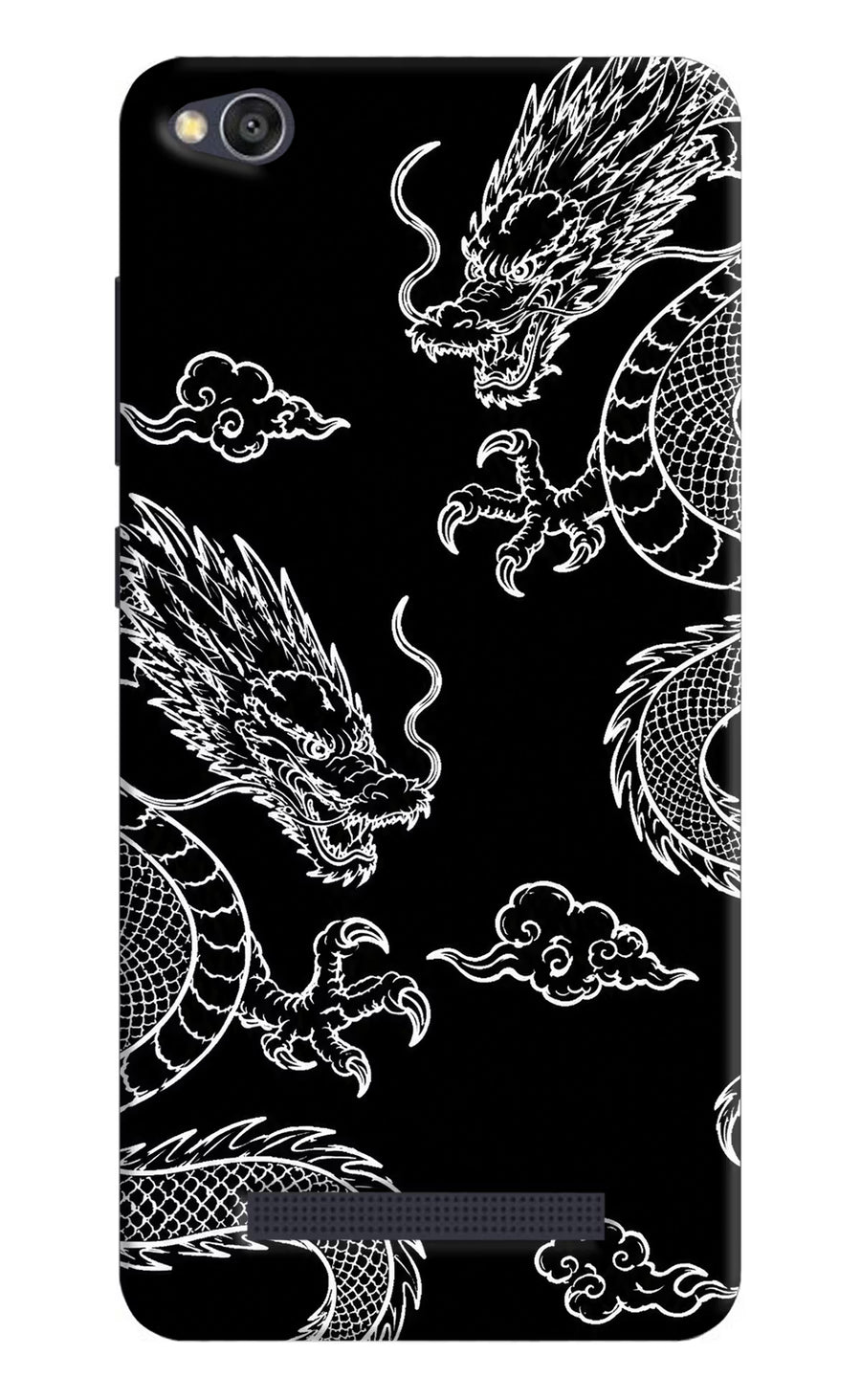 Twin Dragons Redmi 4A Back Cover, Hard case