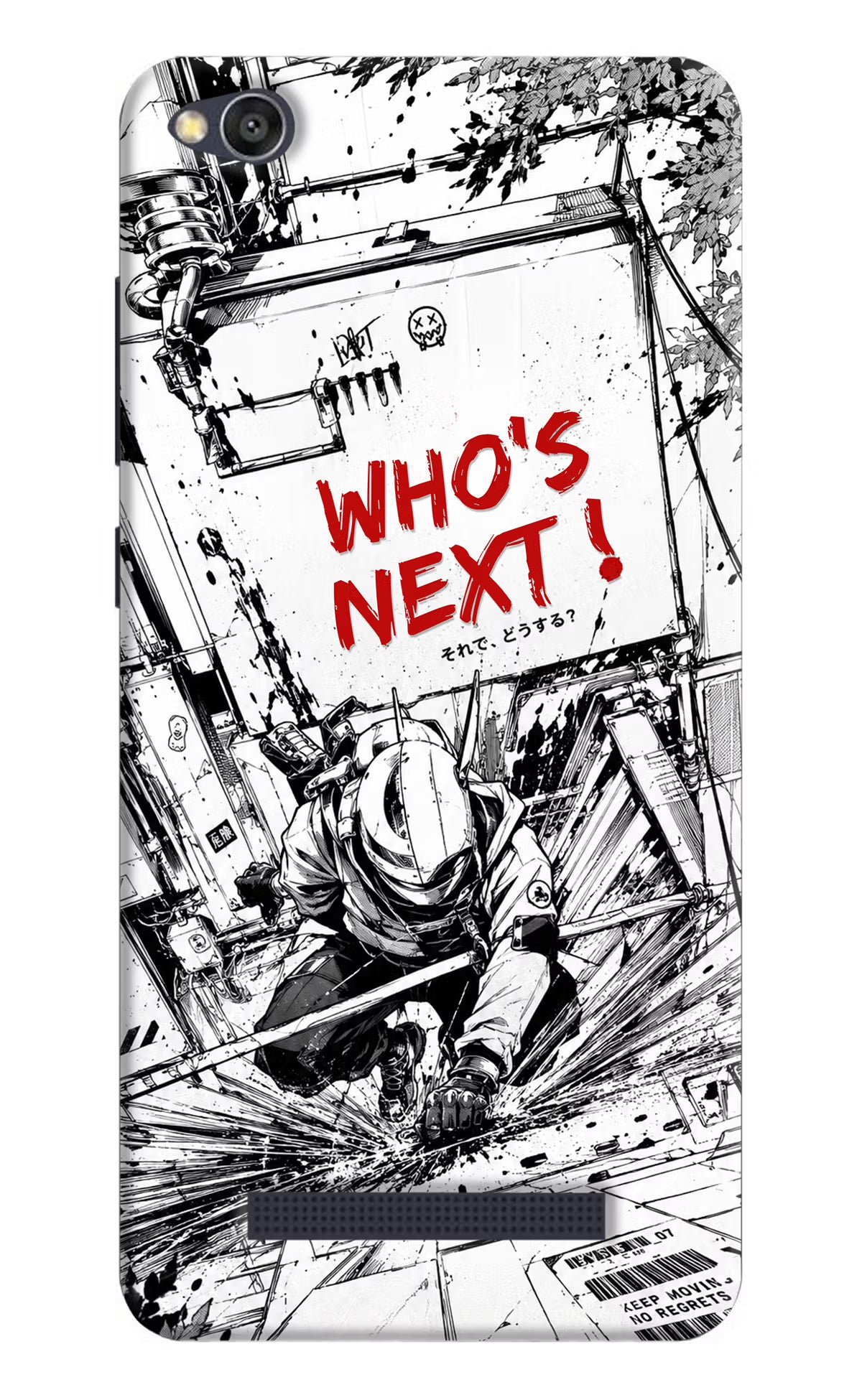 Who's Next Redmi 4A Hard Case Back Cover by Casekaro