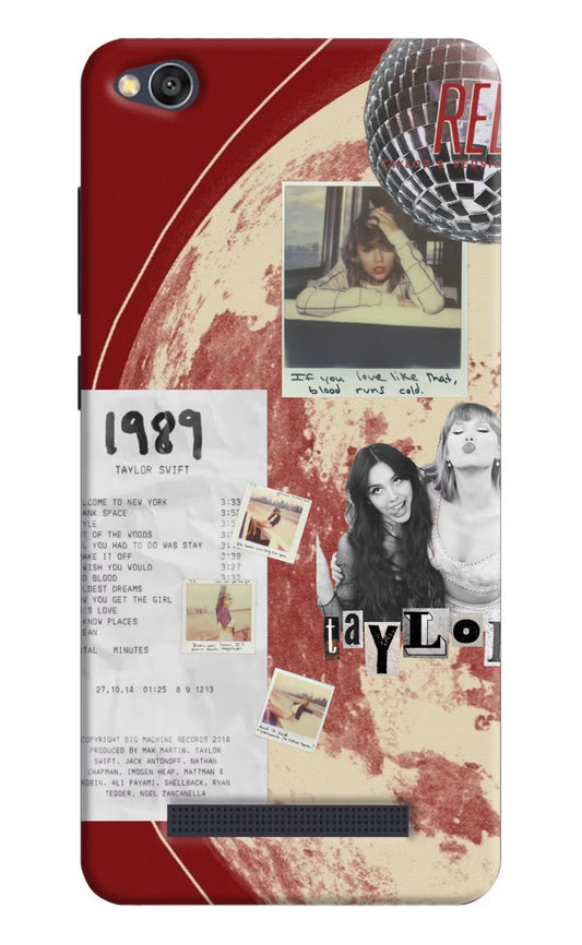 Taylor Swift Redmi 4A Back Cover