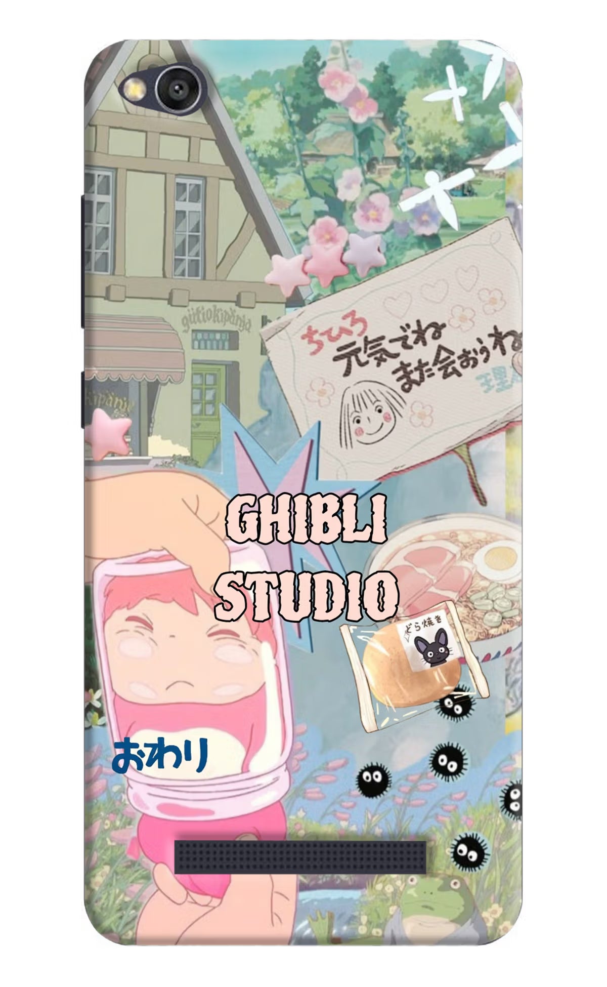 Studio Ghibli Redmi 4A Back Cover