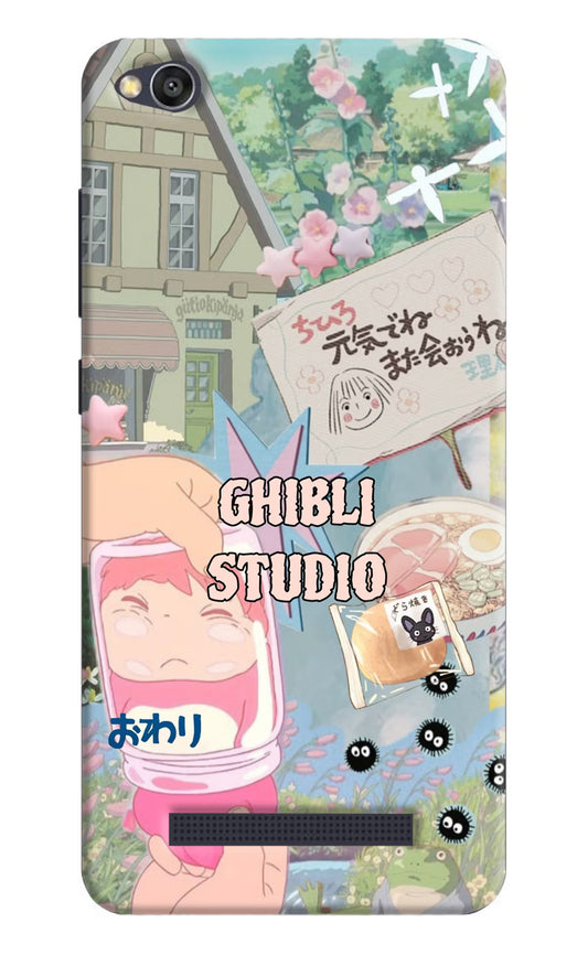 Studio Ghibli Redmi 4A Hard Case Back Cover by Casekaro