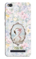Pretty Mind Pretty Soul Redmi 4A Hard Case Back Cover by Casekaro
