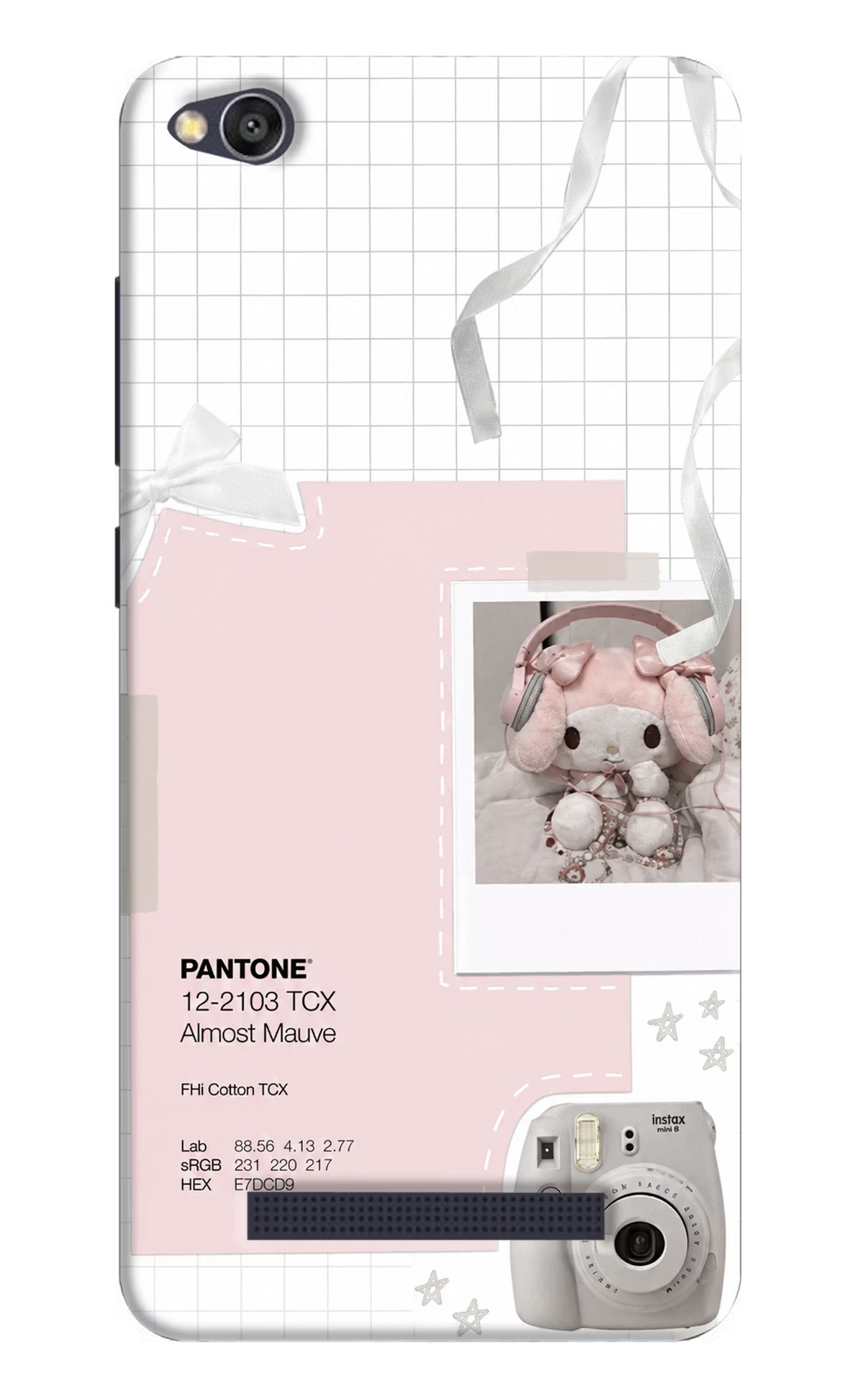 Pantone Asthetic Redmi 4A Back Cover