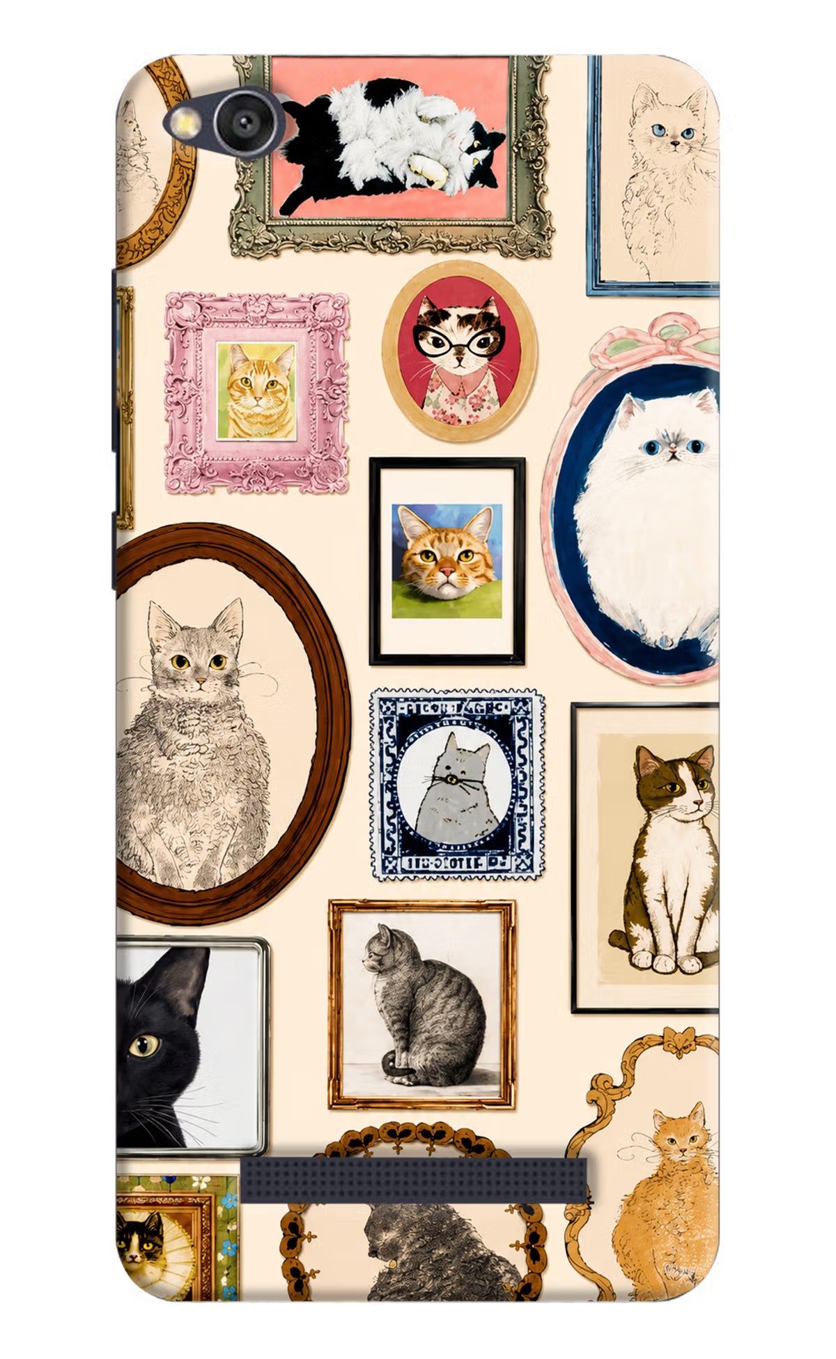 Mirror Cats Redmi 4A Back Cover