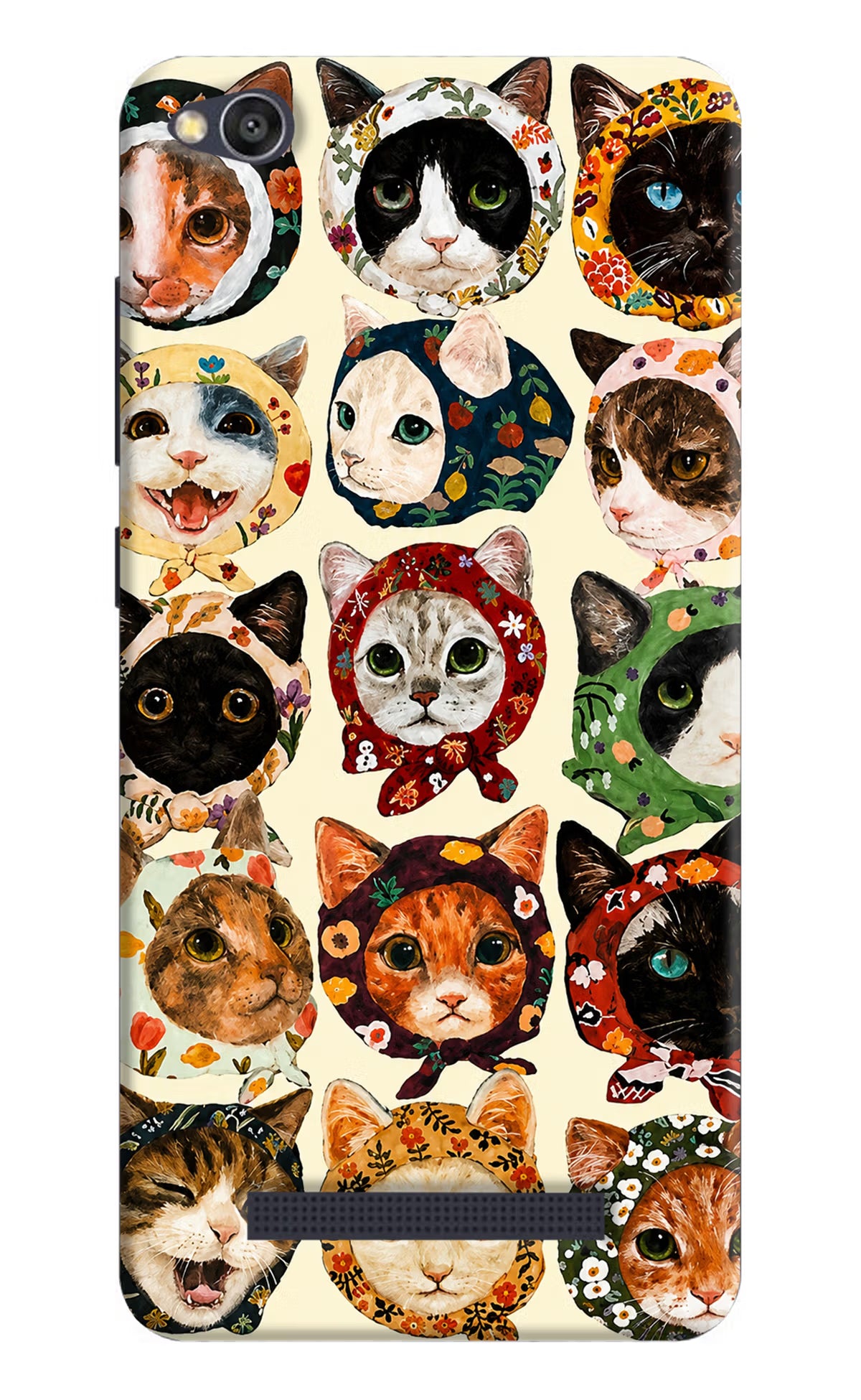 Cool Cat Redmi 4A Back Cover