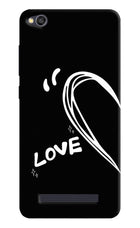 Love Line Redmi 4A Hard Case Back Cover by Casekaro