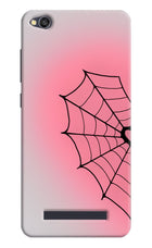 Pink Web Redmi 4A Hard Case Back Cover by Casekaro