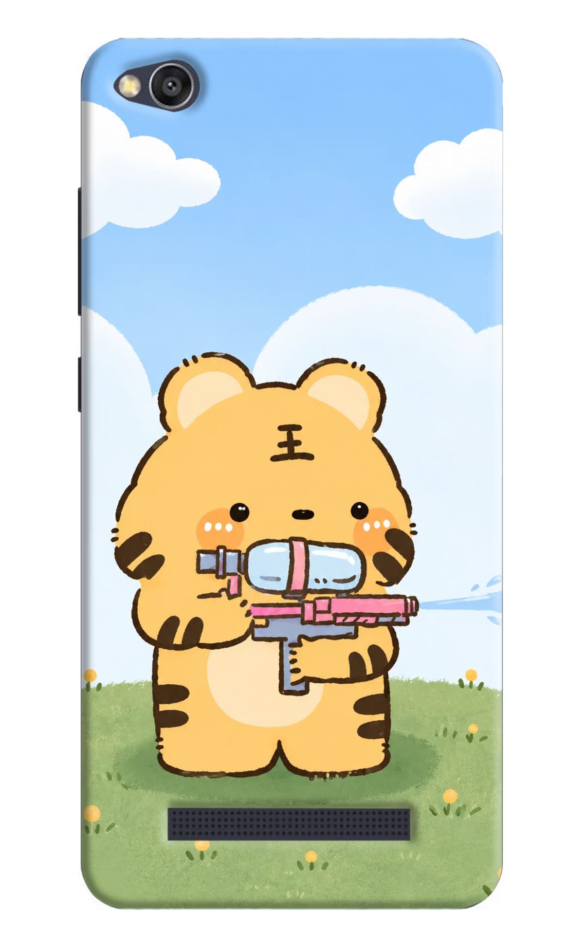 Tiger Treat Redmi 4A Back Cover
