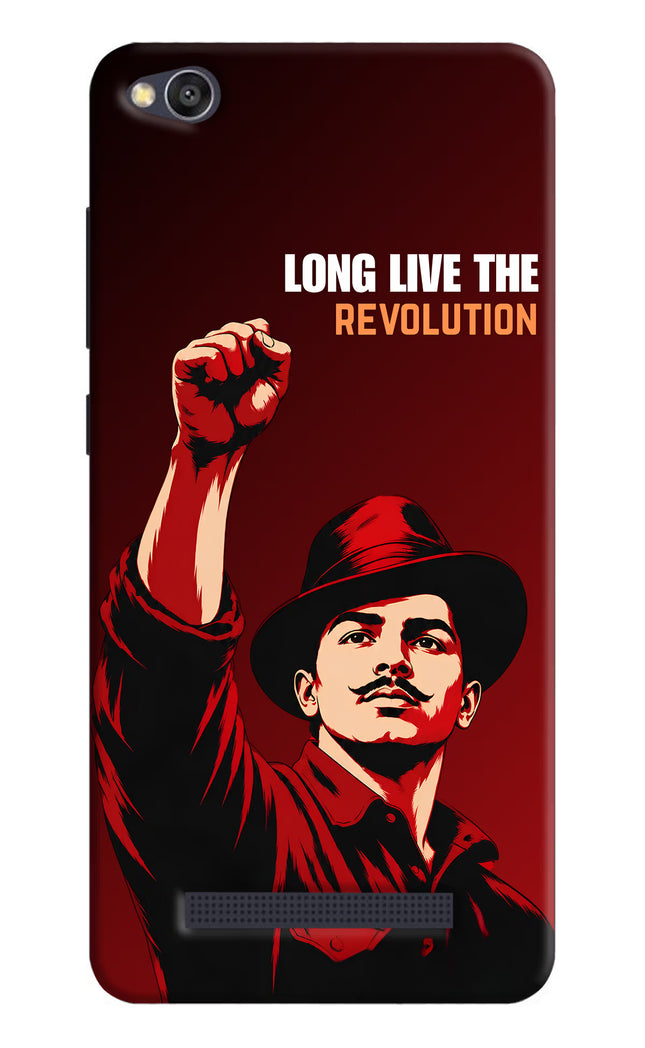 Bhagat Singh Revolution Redmi 4A Hard Case Back Cover by Casekaro