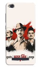 Bhagat Singh Trio Redmi 4A Hard Case Back Cover by Casekaro
