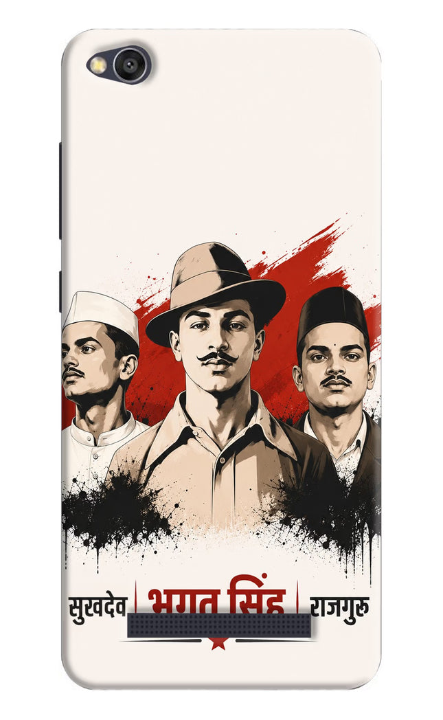 Bhagat Singh Trio Redmi 4A Hard Case Back Cover by Casekaro