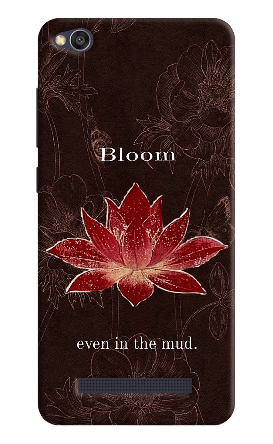 Bloom Redmi 4A Back Cover, Hard case