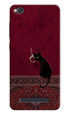 Midnight Cat Redmi 4A Hard Case Back Cover by Casekaro