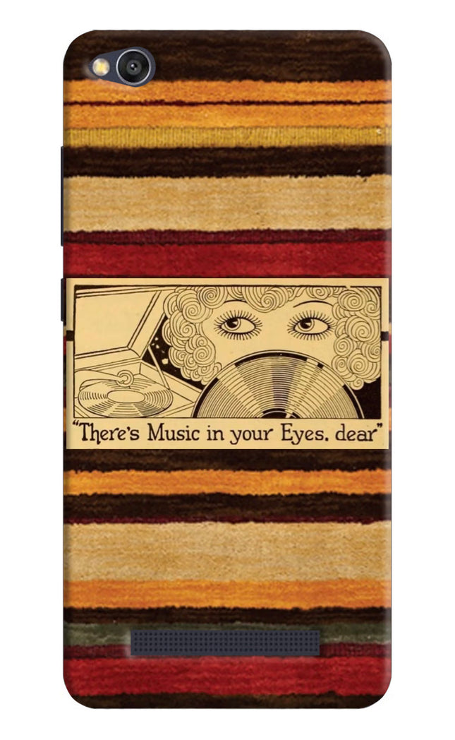 Vinyl Stripes Redmi 4A Hard Case Back Cover by Casekaro