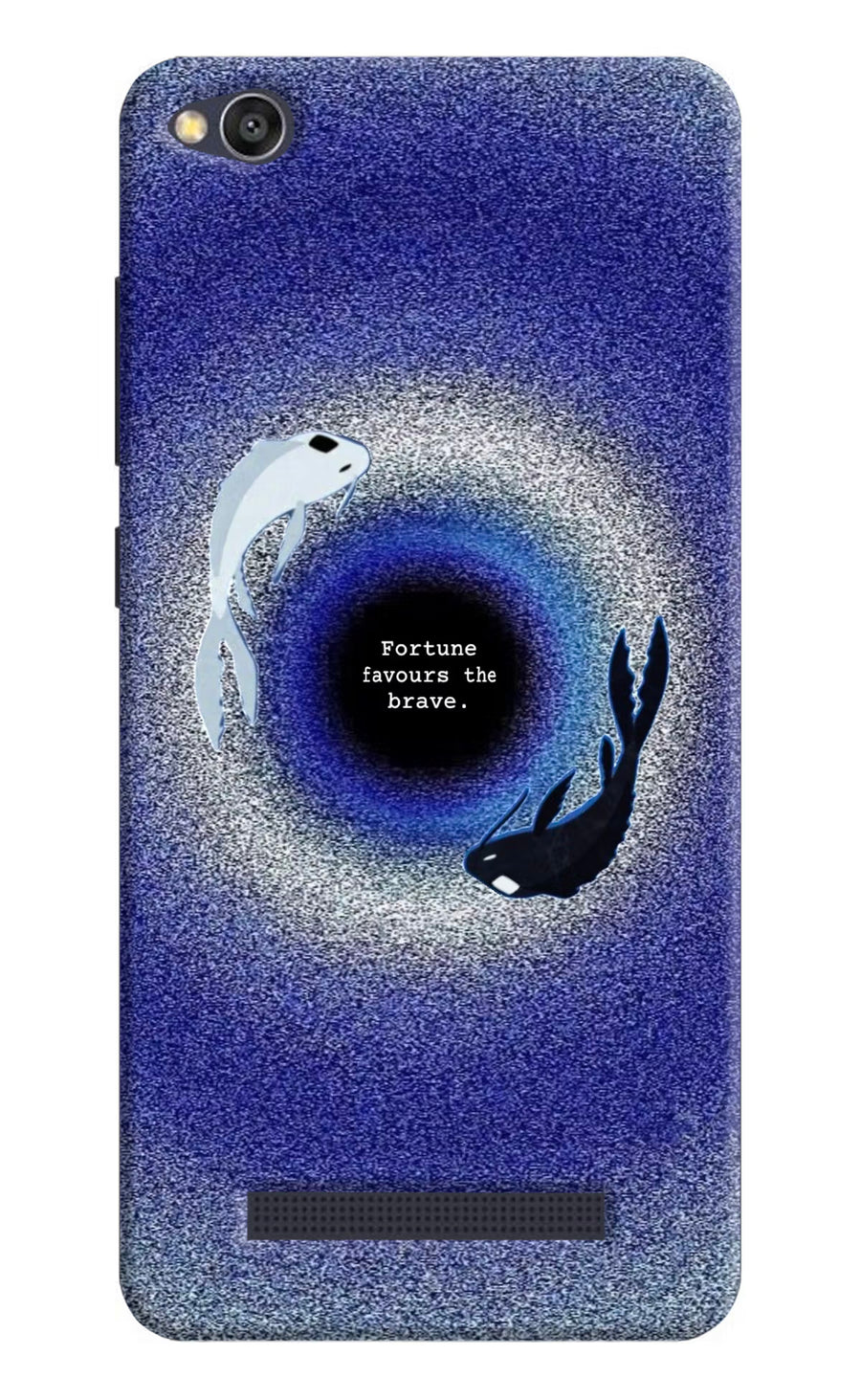 Dark Koi Redmi 4A Back Cover, Hard case