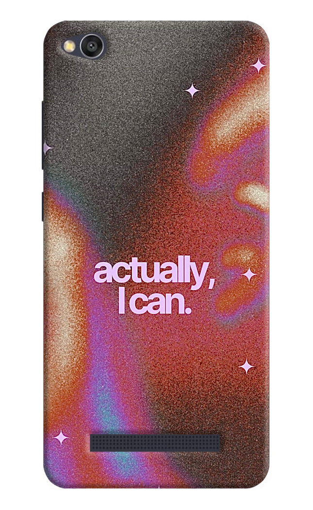 Pink Aura Redmi 4A Hard Case Back Cover by Casekaro