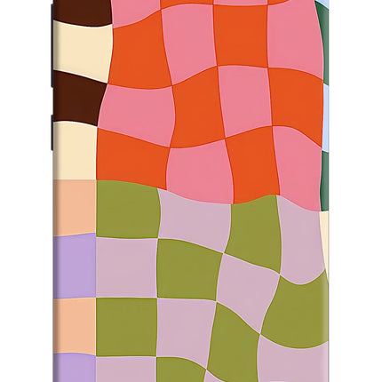 Wavy Grid Redmi 4A Hard Case Back Cover by Casekaro