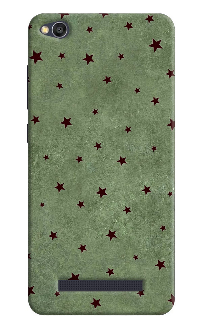 Green Stars Redmi 4A Hard Case Back Cover by Casekaro