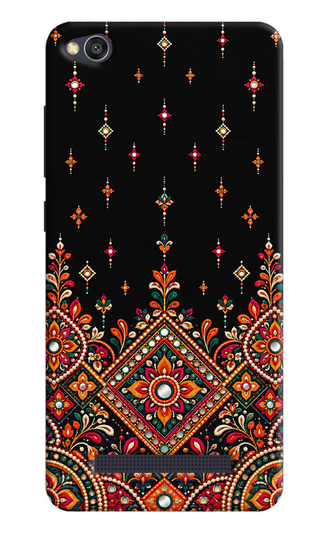 Noir Mehfil Redmi 4A Hard Case Back Cover by Casekaro
