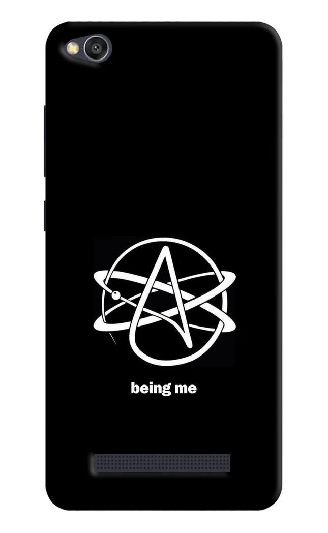Atheist Symbol Redmi 4A Hard Case Back Cover by Casekaro