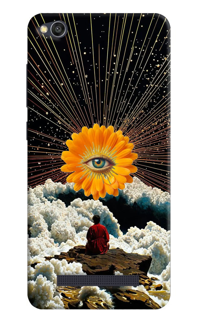 Cosmic Flower Redmi 4A Hard Case Back Cover by Casekaro