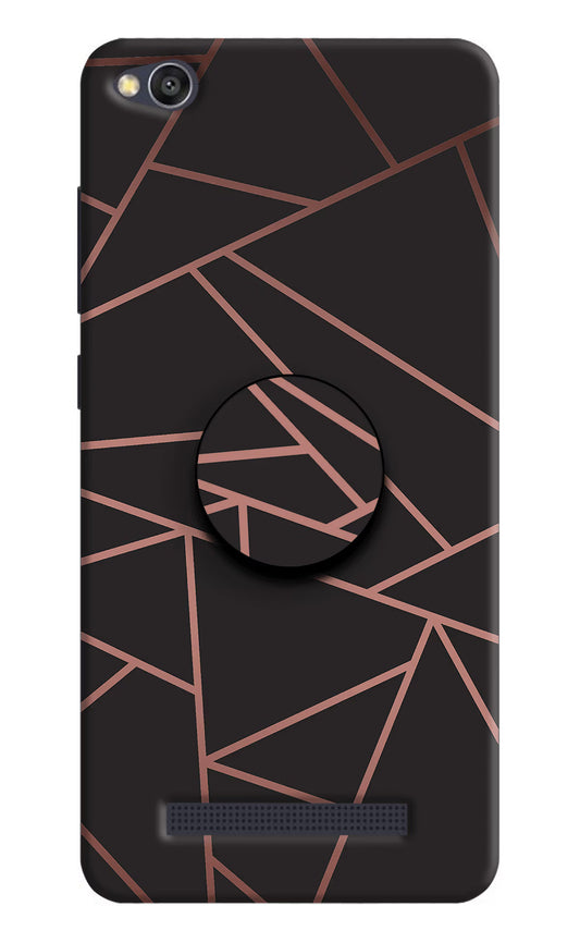 Geometric Pattern Redmi 4A Pop Case by Casekaro