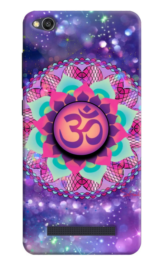 Om Purple Redmi 4A Pop Case by Casekaro