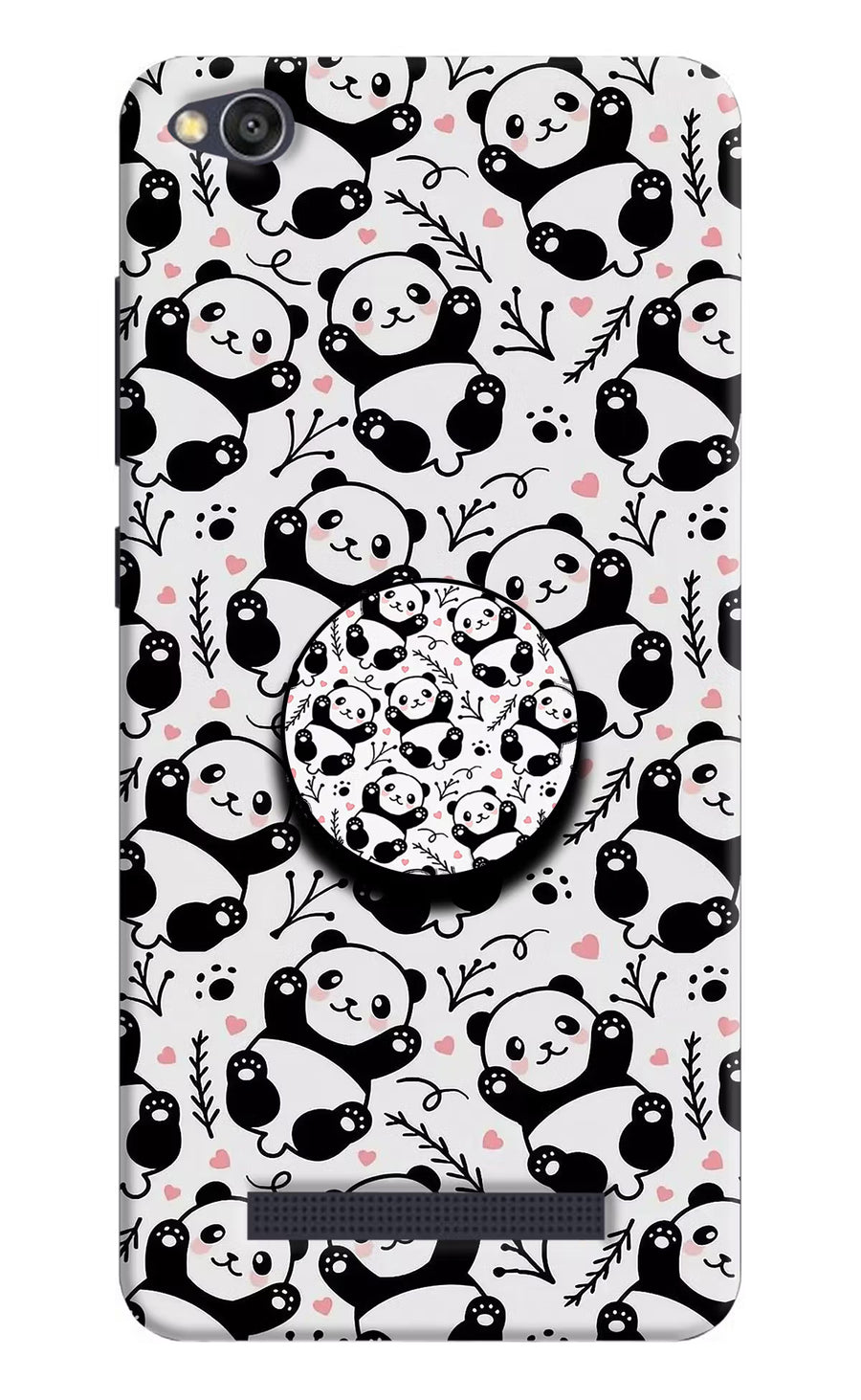 Cute Panda Redmi 4A Pop Case, Hard case