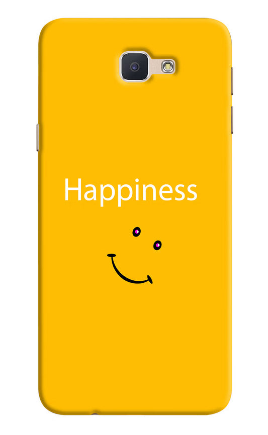 Happiness With Smiley Samsung J7 Prime Hard Case Back Cover by Casekaro