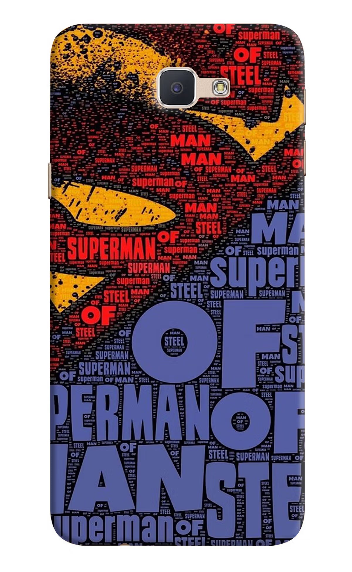 Superman Samsung J7 Prime Hard Case Back Cover by Casekaro