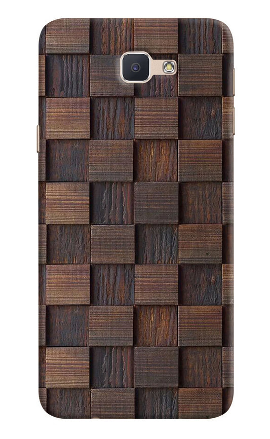 Wooden Cube Design Samsung J7 Prime Hard Case Back Cover by Casekaro