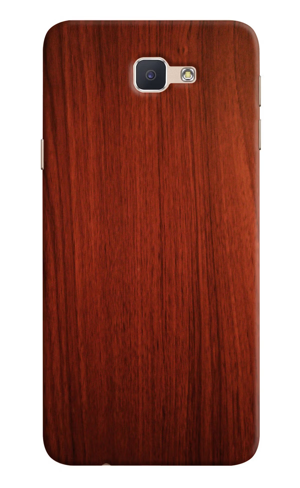 Wooden Plain Pattern Samsung J7 Prime Hard Case Back Cover by Casekaro