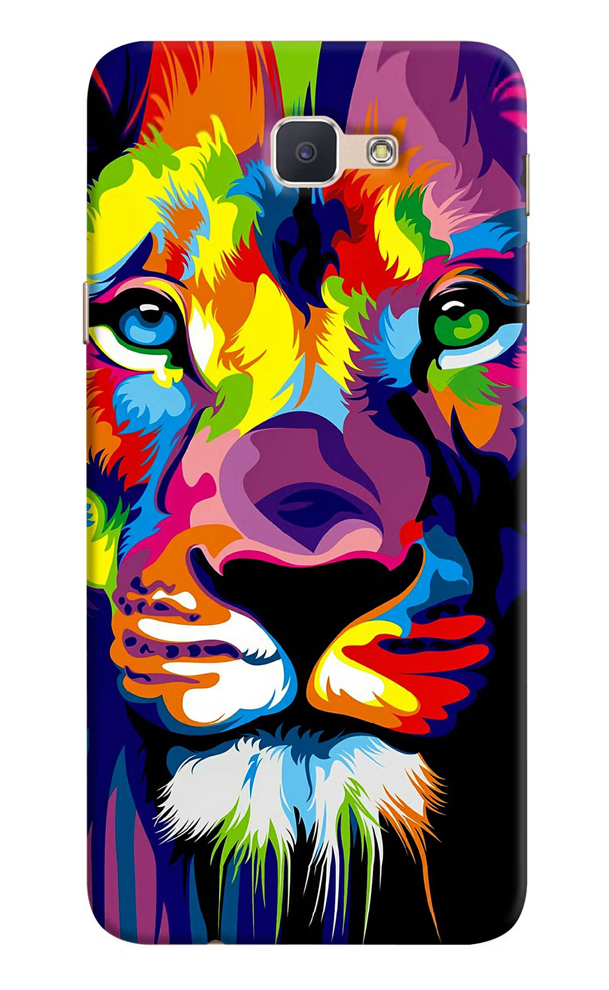 Lion Samsung J7 Prime Hard Case Back Cover by Casekaro