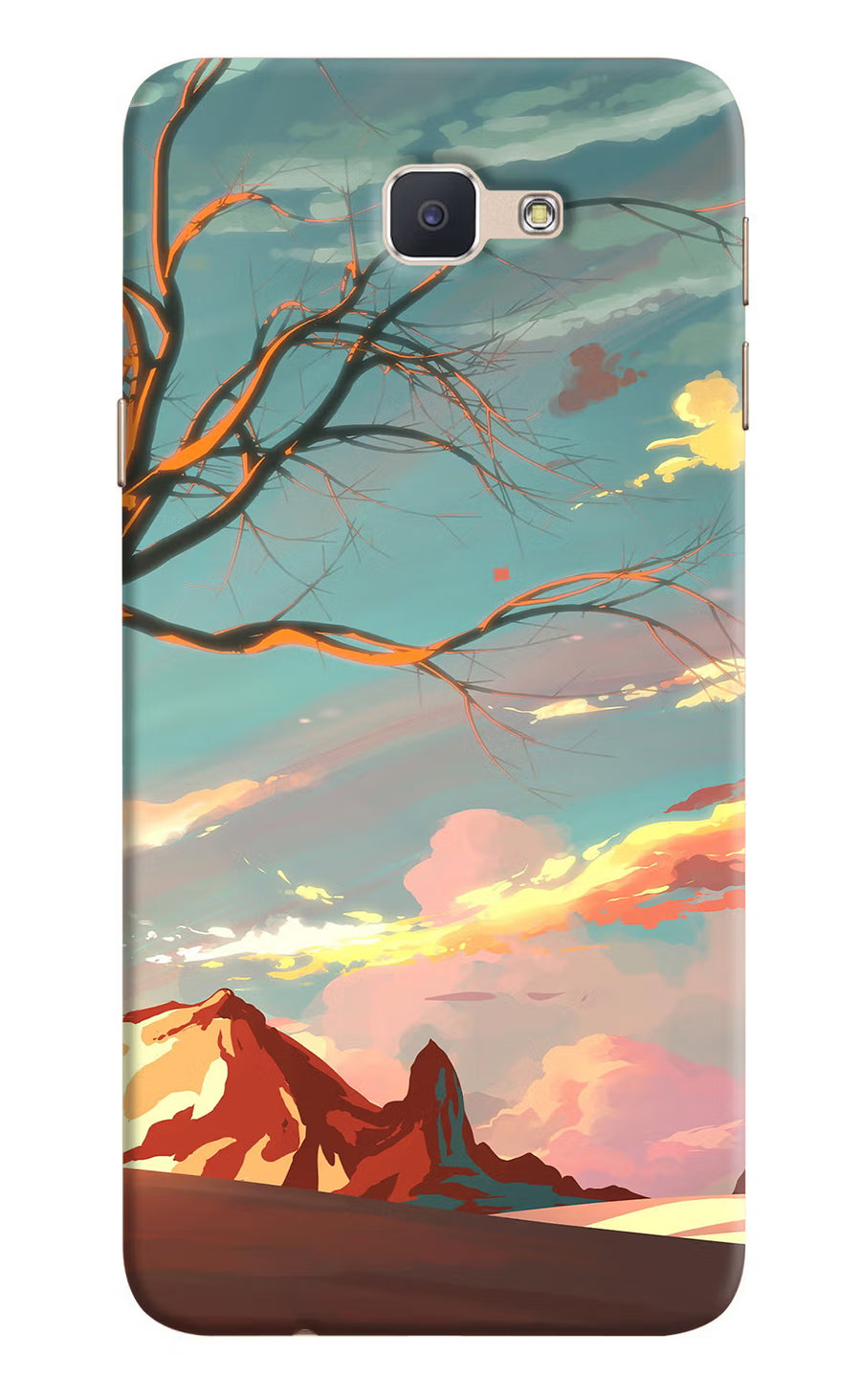 Scenery Samsung J7 Prime Back Cover, Hard case