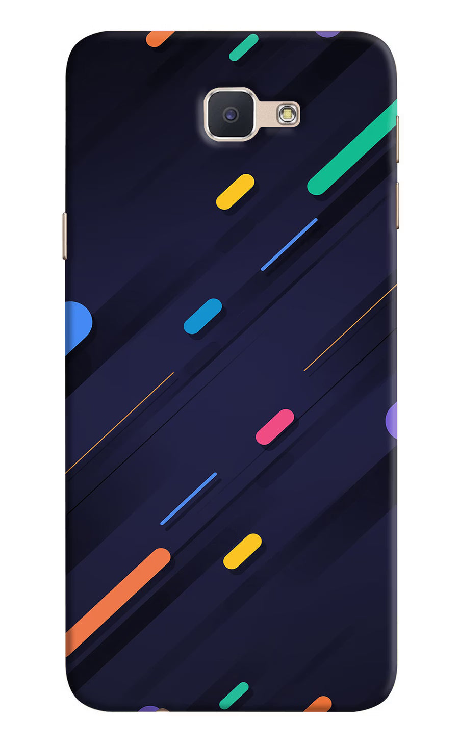 Abstract Design Samsung J7 Prime Back Cover, Hard case