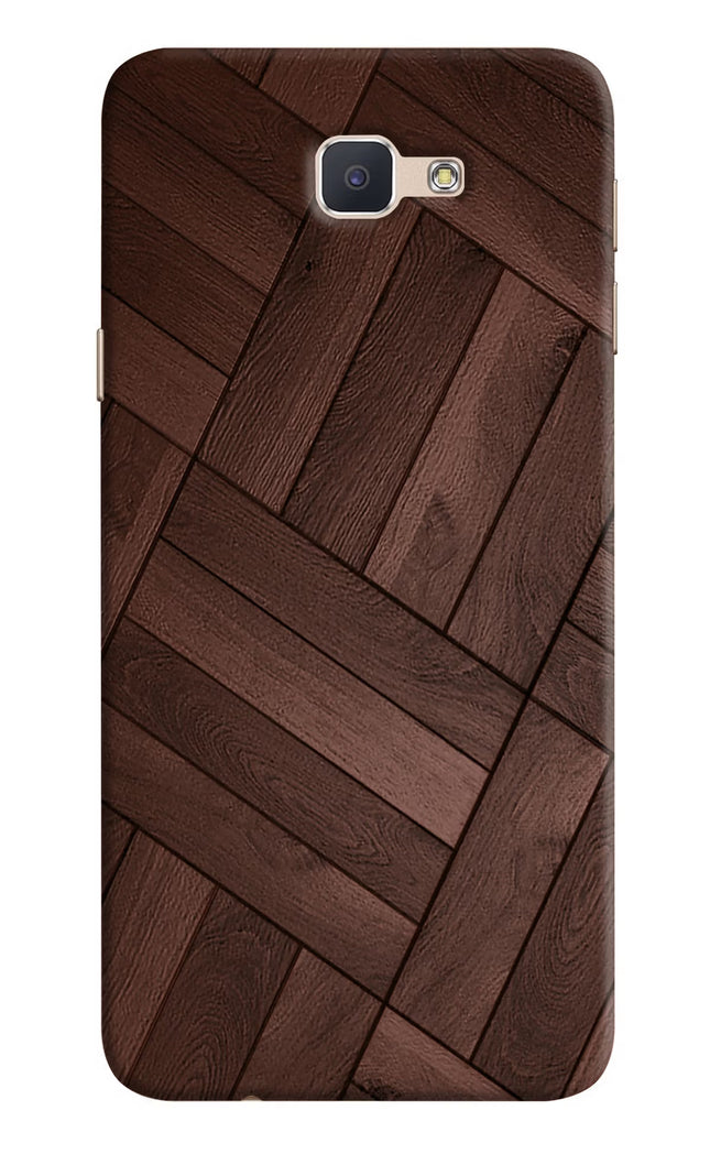 Wooden Texture Design Samsung J7 Prime Hard Case Back Cover by Casekaro