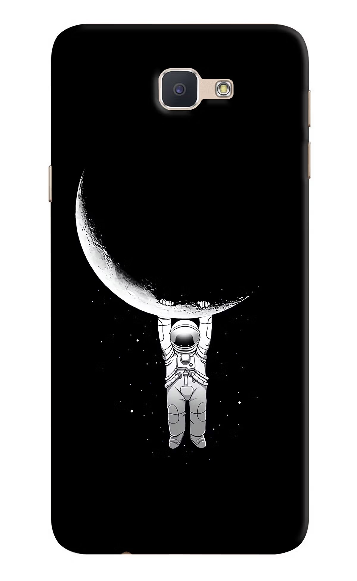 Moon Space Samsung J7 Prime Hard Case Back Cover by Casekaro