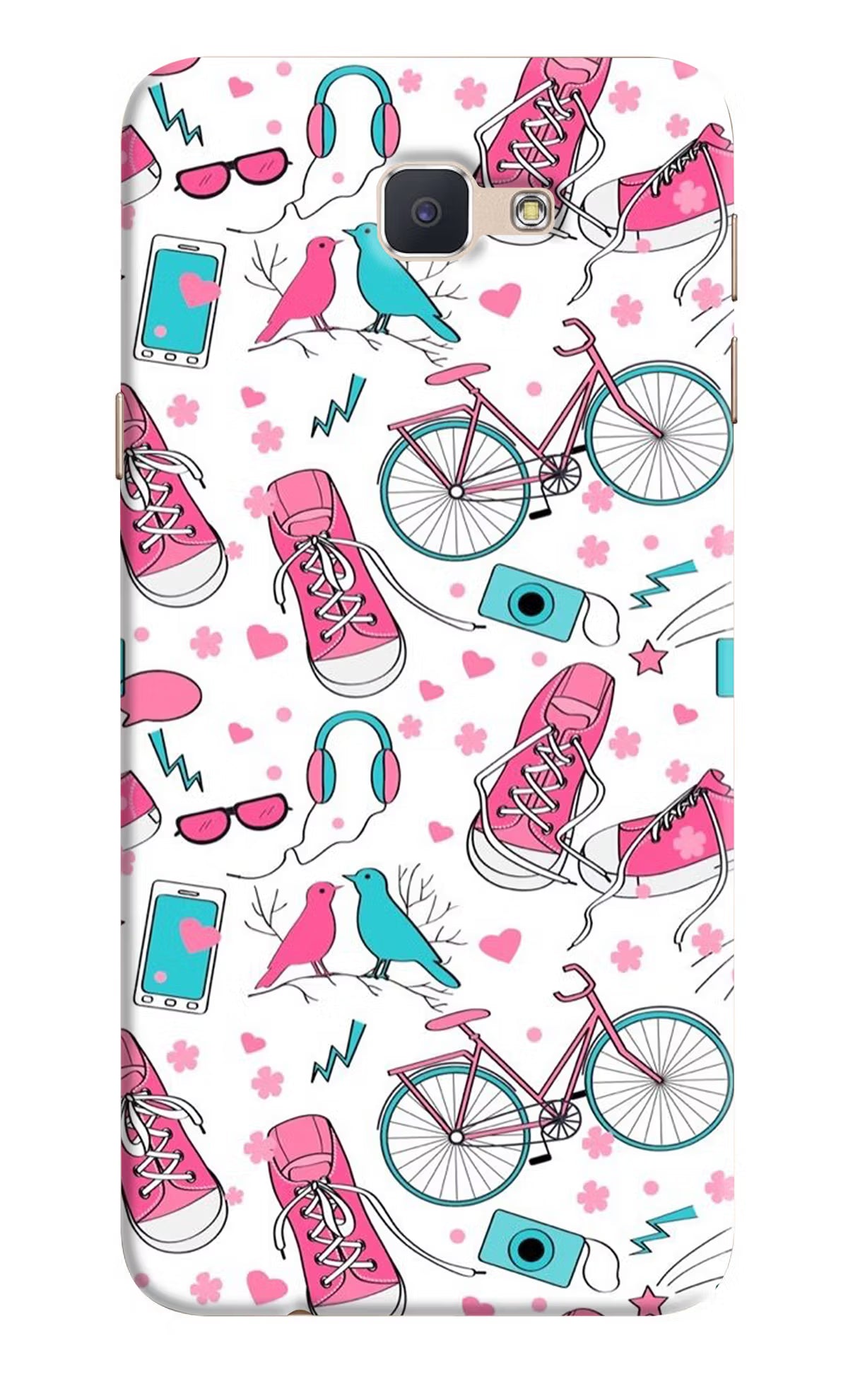 Artwork Samsung J7 Prime Hard Case Back Cover by Casekaro