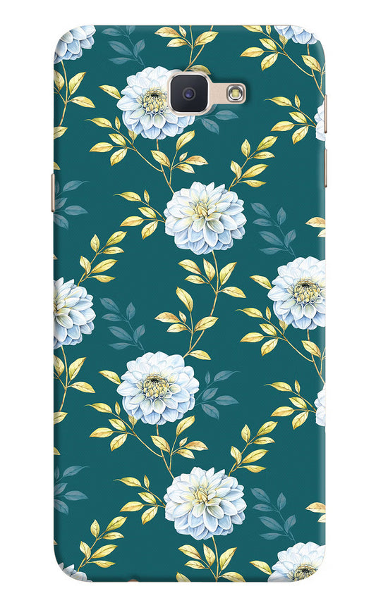 Flowers Samsung J7 Prime Hard Case Back Cover by Casekaro