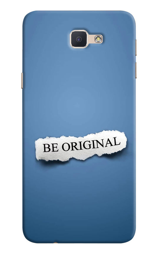 Be Original Samsung J7 Prime Hard Case Back Cover by Casekaro