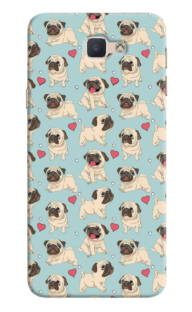 Pug Dog Samsung J7 Prime Hard Case Back Cover by Casekaro