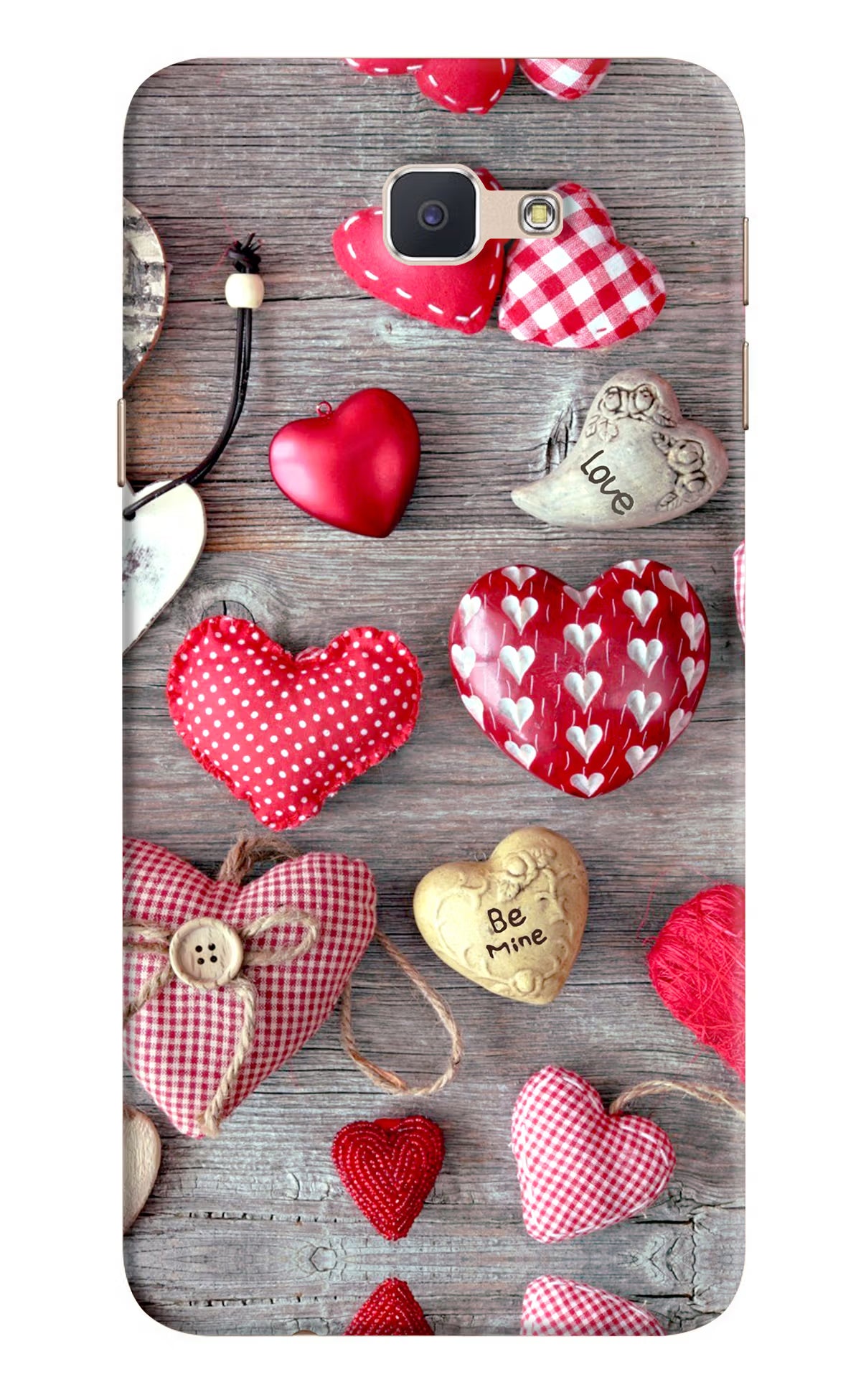 Love Wallpaper Samsung J7 Prime Hard Case Back Cover by Casekaro